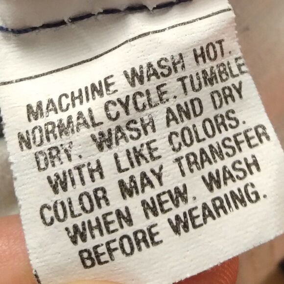 Vintage 80s Levi's 517 Bootcut Orange Tab Denim Blue Jeans 34x29 - Picture 7 of 9